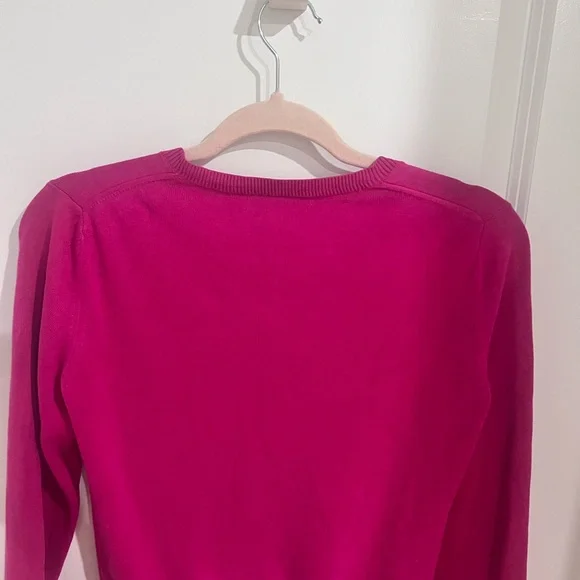 Banana Republic Fuchsia Cardigan Sweater - Picture 6 of 6